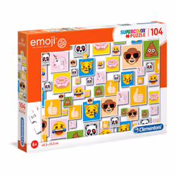 Clementoni Emoji, 104 pz, Humour, 6 anno/i