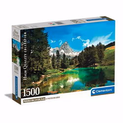 Clementoni High Quality Collection Blue Lake, 1500 pz, Landscape, 18 anno/i