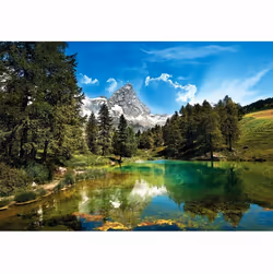 Clementoni High Quality Collection Blue Lake Puzzle 1500 pz Landscape
