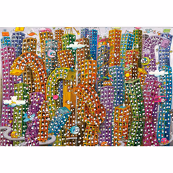Clementoni 32565 puzzle 2000 pz Edifici