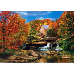 Clementoni Glade creek grist mill Puzzle 2000 pz Fauna