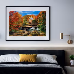 Clementoni Glade creek grist mill Puzzle 2000 pz Fauna