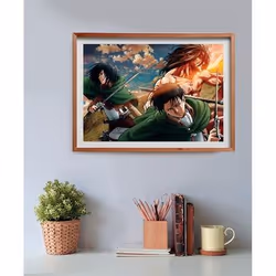 Clementoni Attack on Titan Puzzle 500 pz Fumetti