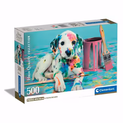 Clementoni High Quality Collection The Funny Dalmatian, 500 pz, Animali, 18 anno/i