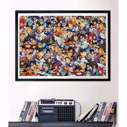 Clementoni Impossible Dragon Ball Puzzle 1000 pz Cartoni - Vista aggiuntiva 3