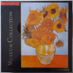 Clementoni Sunflowers, Van Gogh, 1000 pz, Flora, 11 anno/i