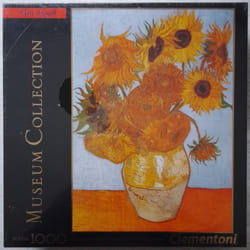 Clementoni Sunflowers, Van Gogh Puzzle 1000 pz Flora