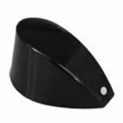 Colore NERO, Manopola Dia. mm. 39, Gambo Dia. Interno mm. 6, Sporgenza Gambo mm. 0