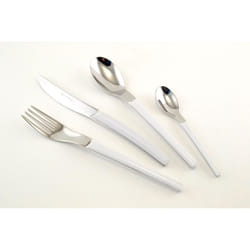 Eme Posaterie P13ALO19 set di posate 4 pz Acciaio inox, Bianco