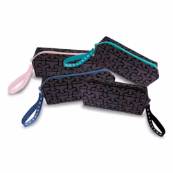 Pigna 8005235193451, Astuccio portamatite, Poliestere, Silicone, Colori assortiti, Monocromatico, Bambino/Bambina, Cerniera