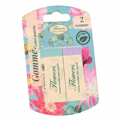 Pigna 023243400 gomma per cancellare Rosa, Viola 2 pz - Vista aggiuntiva 2