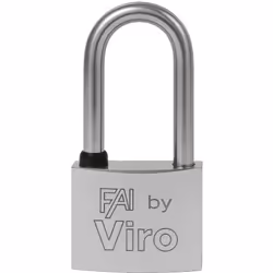 Lucchetti MARE FAI by Viro, ideali per ambienti marini e ad alta umidità. Realizzati in ottone cromato con arco in acciaio in ...