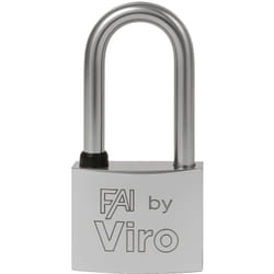 Viro - Lucchetto ad arco lungo resistente alla corrosione umidità Mare Marino 40 mm - a 42 mm - l 22 mm