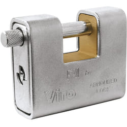 Viro - lucchetto corazzato 4017 Base 91 mm 3 Chiavi incluse Acciaio Cementato top