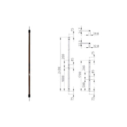 4008 Spranga Universale Mm 620-2400 - Viro