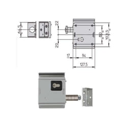 Viro - Elettroserratura App.Ferro V09 7905
