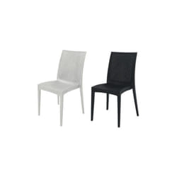 Sedie rattan bistrot antracite