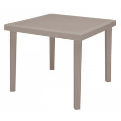 Tavolo boheme 90X90 - grandsoleil Colore: Marrone