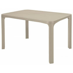 Tavolo ole' rattan 80X120 grandsoleil Colore: Marrone