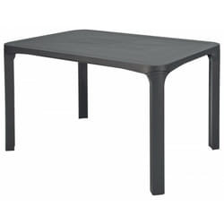 Tavolo ole' rattan 80X120 grandsoleil Colore: Antracite
