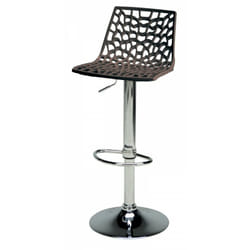 Sgabello Grand Soleil spider per bar cucina alto fisso girevole regolabile poggiapiedi