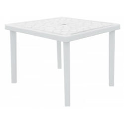 Tavolo gruvyer 90X90 - grandsoleil Colore: Bianco