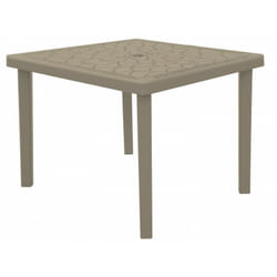 TAVOLO GRUVYER 90X90 - GRANDSOLEIL Colore: Marrone