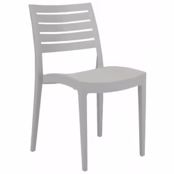 Sedia polimerica impilabile ecologica (Greenpol). Disponibile in diverse colorazioni. Dimensioni sedia: altezza 50 cm larghez ...
