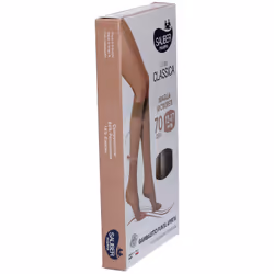 Sauber Gambaletto Open Toe Maglia Microrete 70 Den per Compressione Estiva Confezione Singola