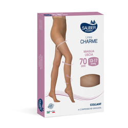 Sauber Collant 70 Denari Maglia Liscia per Circolazione 70 Denari