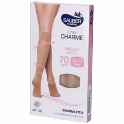 Sauber Gambaletto Maglia Liscia 70 Denari Camel 3 per Circolazione Confezione Singola
