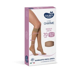 Sauber Gambaletto Open Toe 70 Denari per Benessere Gambe 3 Taglie