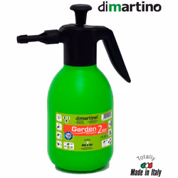 Spruzzatore - atomizzatore 2 l dimartino, bacchetta in acciaio, valvola di mantenimento della pressione a lungo termine, cann ...