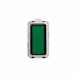 Magic Portalampada con diffusore per lampade 24V 3W a siluro tipo S6x30 verde