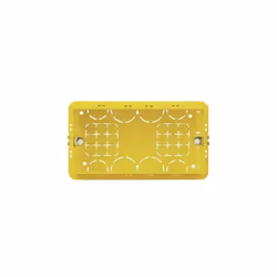Scatola in resina da incasso per 4 moduli serie civili 135x74x53,5mm