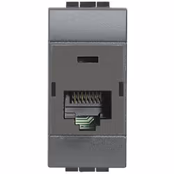 bticino L4262C6S, RJ-45, STP, Antracite, 1 pz