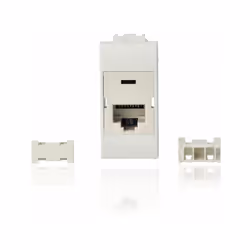 BTICINO - N4262C6 Connettore Rj45 Categoria 6 Utp - Bianco - LivingLight BTICINO (N4262C6) - Scopri qualità e affidabilità. Q ...