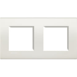 Legrand LNA4802M2BI Placca copripresa e copri interruttori