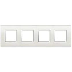 Legrand BTLNA4802M4BI Placca copripresa e copri interruttori