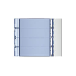 Frontale 4 pulsanti su colonna singola finitura Allmetal 352041 - Bticino