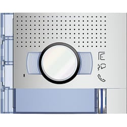 Legrand Sfera Modular Entrance Panel Audio Video Camera Module Front Cover 1 Push Button Silver interruttore Alluminio