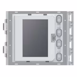 Modulo fonico con display grafico Bticino SERIE SFERA, con le seguenti caratteristiche: Alimentazione da BUS SCS: 18 - 27 Vdc ...