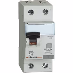 BTDIN45 - interruttore magnetotermico differenziale SALVAVITA 1P+N - Tipo AC - In= 32A - Icn= 4,5kA - Vn=230 Vac - Idn= 30mA  ...