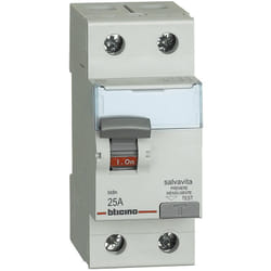 G725AC25 Interruttore Differenziale Salvavita 2P Tipo ac In= 25A - Bticino