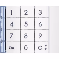 bticino 353002, Tastierino, Bianco, bticino, 1 pz