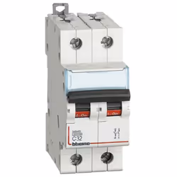 Interruttore magnetotermico Bticino, 2 moduli, attacco DIN (universale per qualsiasi centralino in commercio), poli 1P+N, 32  ...