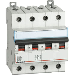 Bticino - FA84C10 Interruttore Magnetotermico Modulare BTDIN45 4P 10A Curva c