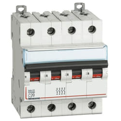 Bticino - magnetotermico 4 poli 20A curva c 10kA FH84C20
