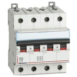 Bticino - interruttore magnetotermico 4P c 25A 10kA 4 moduli FH84C25