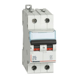 Interruttore Magnetotermico Bticino 2P 16A 6kA 400Vac curva B 2M FN82B16